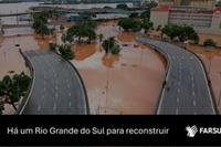 Apresentação do economista-chefe da Farsul, Antonio da Luz, incluiu imagens da enchente em Porto Alegre