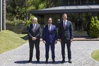 Presidente se reuniram no Uruguai