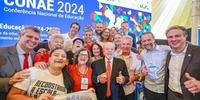 Lula participa do último dia da Conferência Nacional de Educação (Conae) 2024, realizada de 28/1 a 30/1, na UnB, em Brasília - final da Conae
