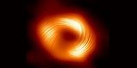 Campo magnético em espiral é visto ao redor do buraco negro central da Via Láctea