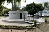 Requalificação da Praça Barão do Rio Branco de Uruguaiana, coração da cidade, conta com novos sanitários adaptados