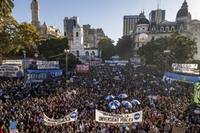 Ruas centrais de Buenos Aires foram tomadas por manifestação