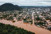 Rio Caí está 5 metros acima da cota de inundação