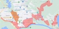 Prefeitura de Pelotas divulgou mapa de áreas de risco de inundação que cobre uma extensa área da cidade