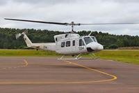 Helicóptero da Força Aérea do Uruguai empresado ao Brasil para ajudar nas operações de socorro no estado gaúcho