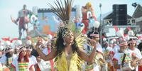 Colorido da Império do Sol encerrou a primeira noite de desfiles do Carnaval de Porto Alegre