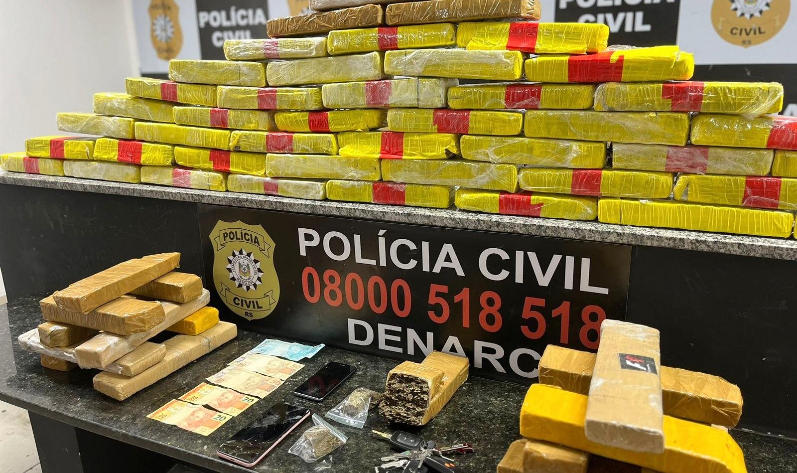 A&ccedil;&atilde;o dos policiais civis ocorreu em uma resid&ecirc;ncia
