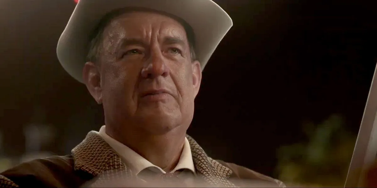 Pior Combina&ccedil;&atilde;o na Tela: Tom Hanks e sua m&aacute;scara de l&aacute;tex e o rid&iacute;culo sotaque, por 'Elvis"