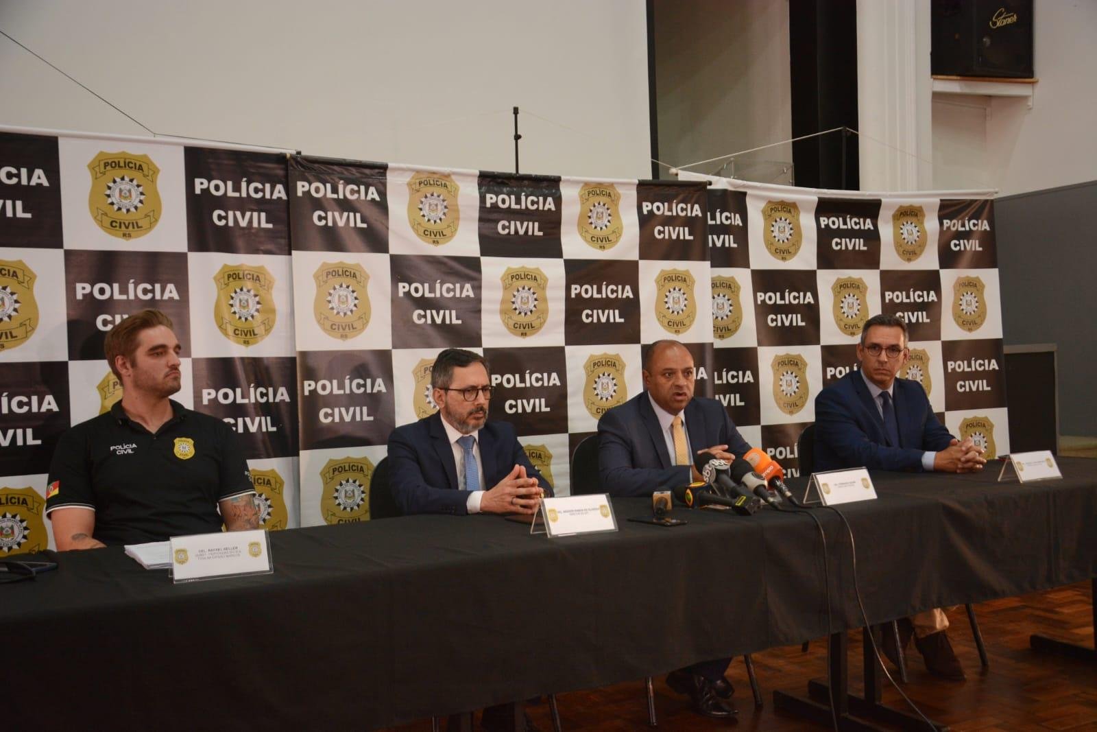 Informa&ccedil;&otilde;es foram repassadas em coletiva de imprensa no Pal&aacute;cio da Pol&iacute;cia.
