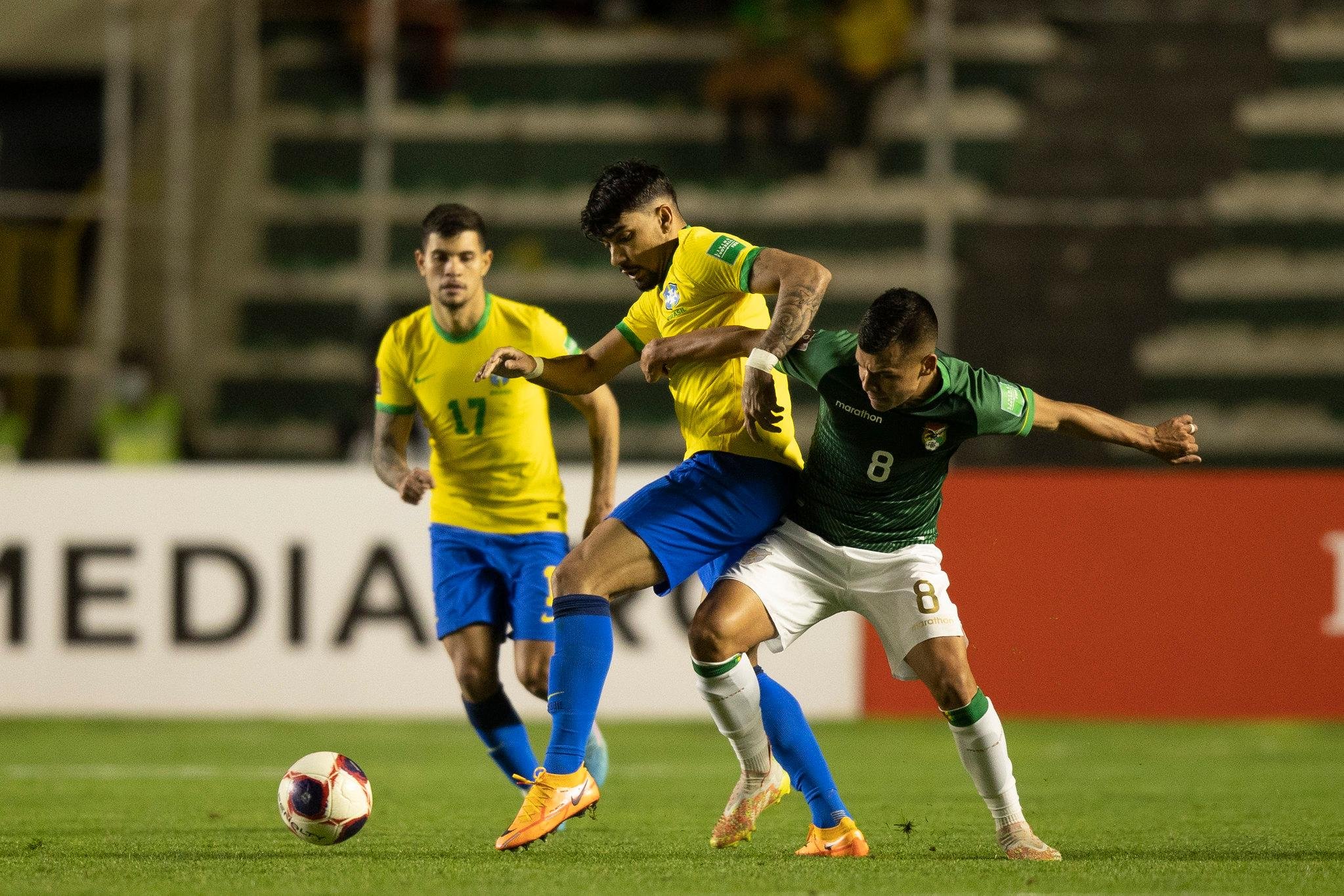 Brasil vai estrear contra a Bol&iacute;via nas Eliminat&oacute;rias