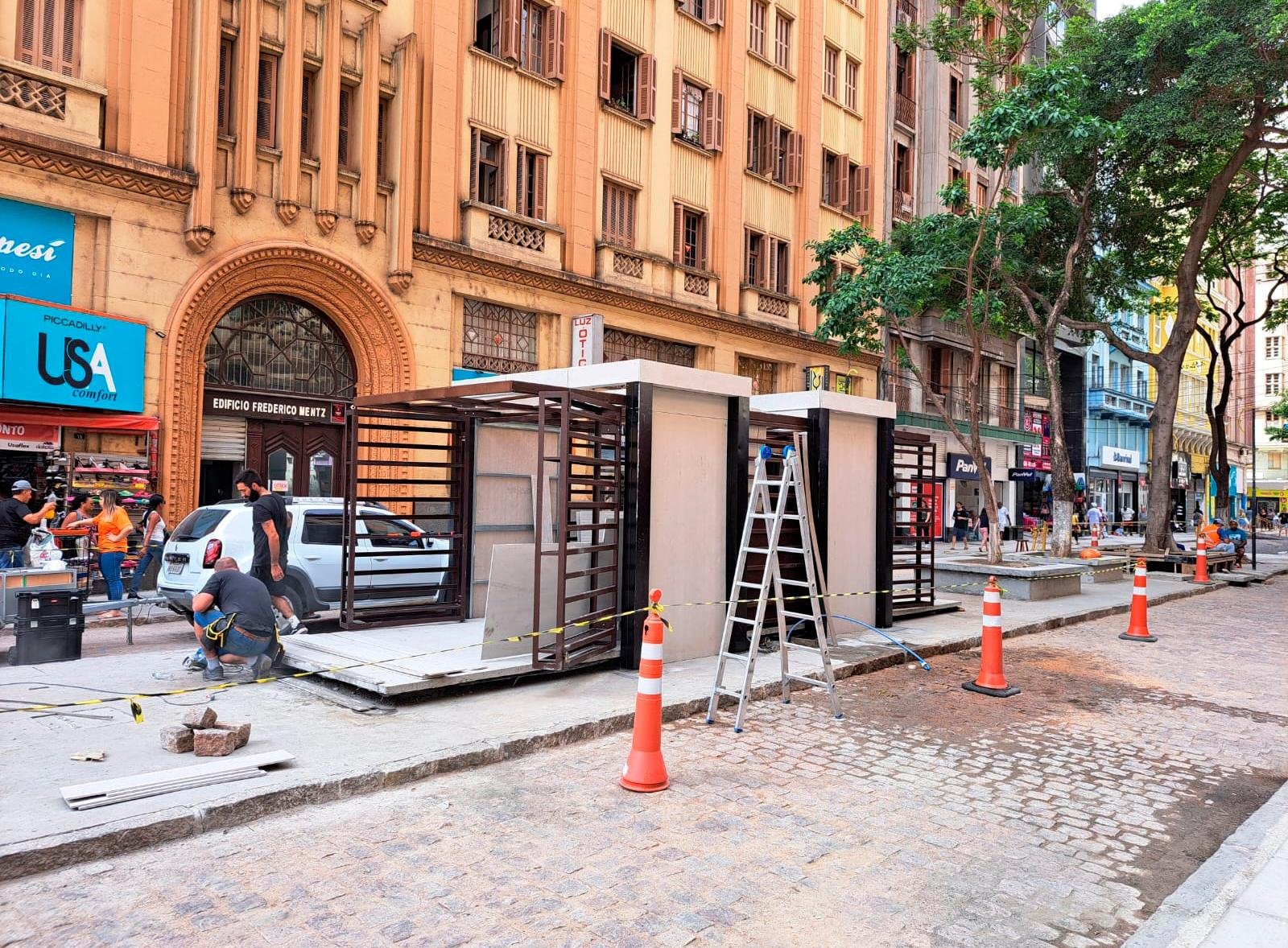 Prefeitura garante que quatro estandes estar&atilde;o prontos at&eacute; o final de abril