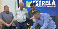 Prefeitura de Estrela e BRDE firmaram parceria nesta quinta-feira
