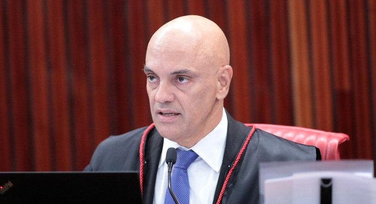 O presidente do TSE, ministro Alexandre de Moraes