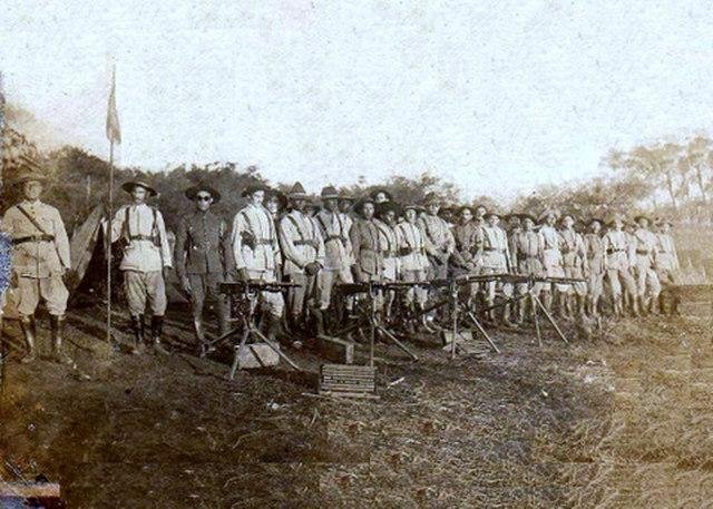 For&ccedil;as da Brigada Militar comandadas por Claudino Nunes Pereir