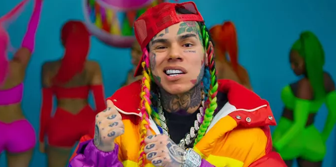 O rapper norte-americano Tekashi 6ix9ine