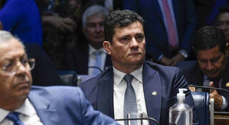 O senador Sergio Moro (Uni&atilde;o Brasil-PR)