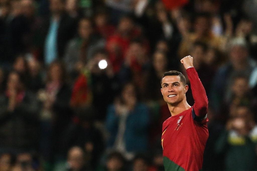 CR7 marcou dois gols na goleada contra Lichtenstein por 4 a 0