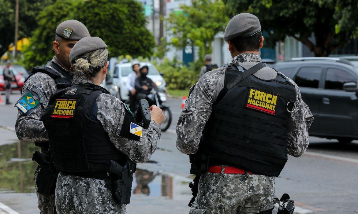 For&ccedil;a Nacional foi enviada ao estado para refor&ccedil;ar o combate aos criminosos