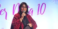 A cantora e radialista Maria Luiza Benitez, de 71 anos, será a patrona dos Festejos Farroupilhas 2023