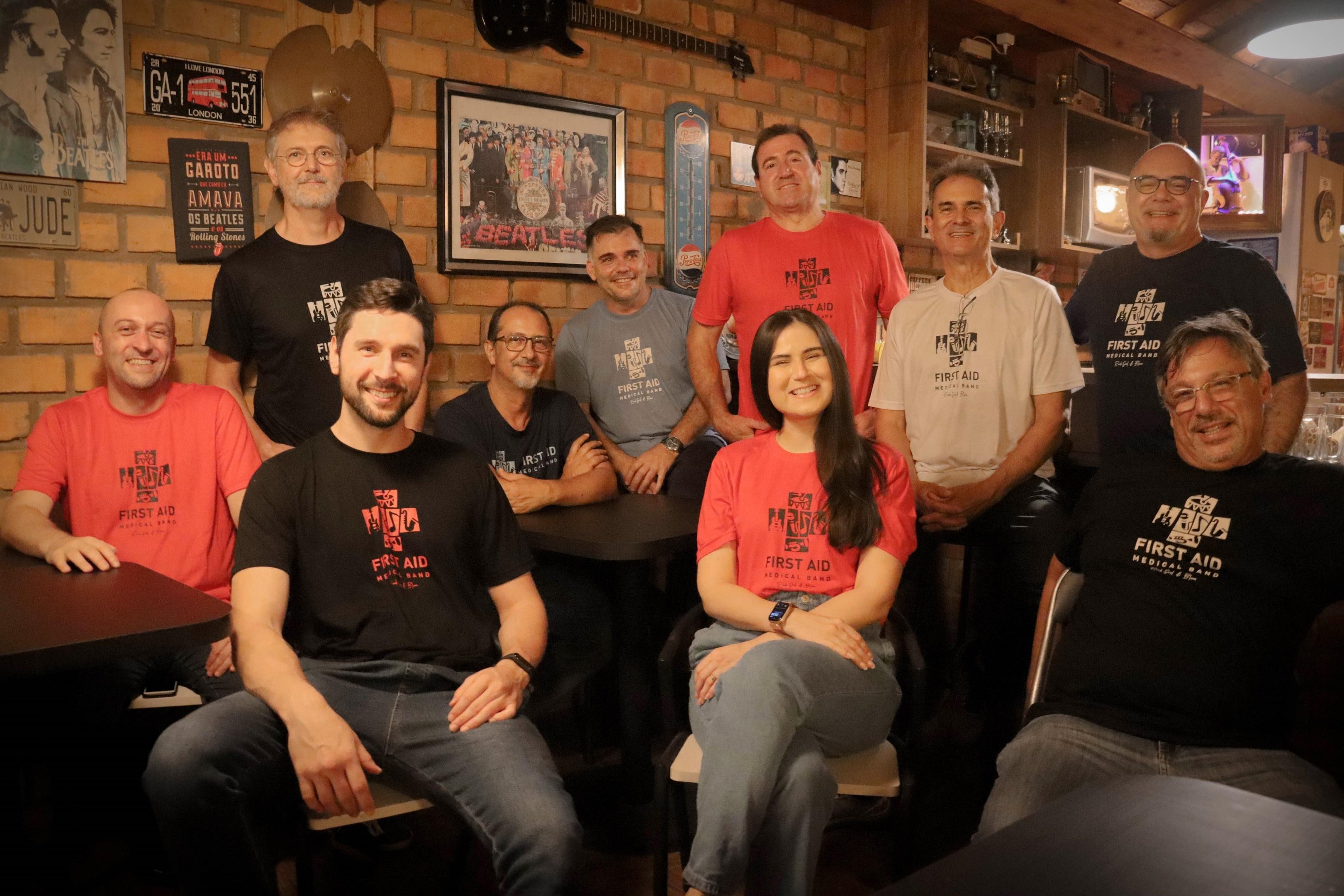 Show da First Aid Medical Band ocorre em prol da Casa Madre Ana
