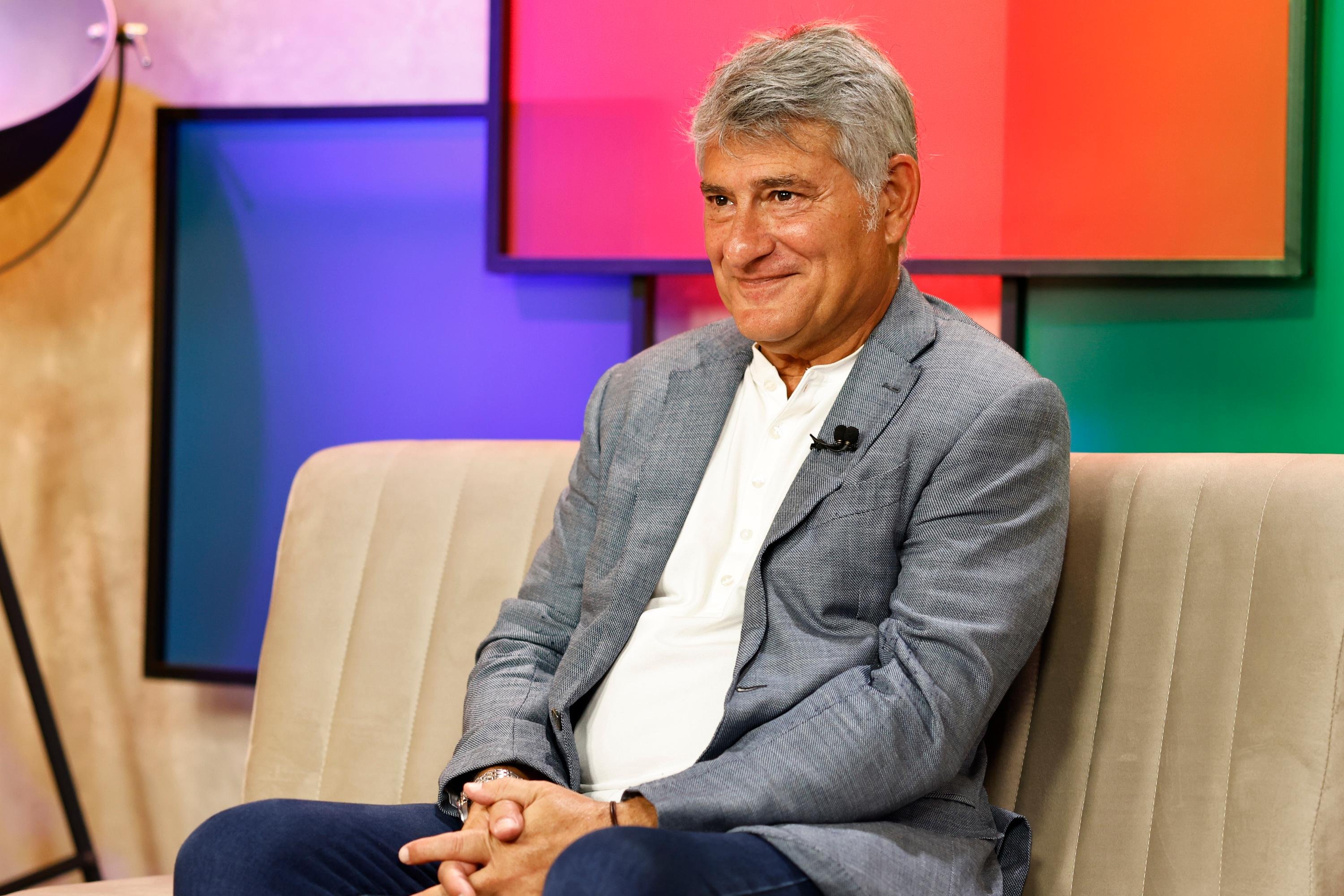Cleber Machado no 'Programa de Todos os Programas', do R7