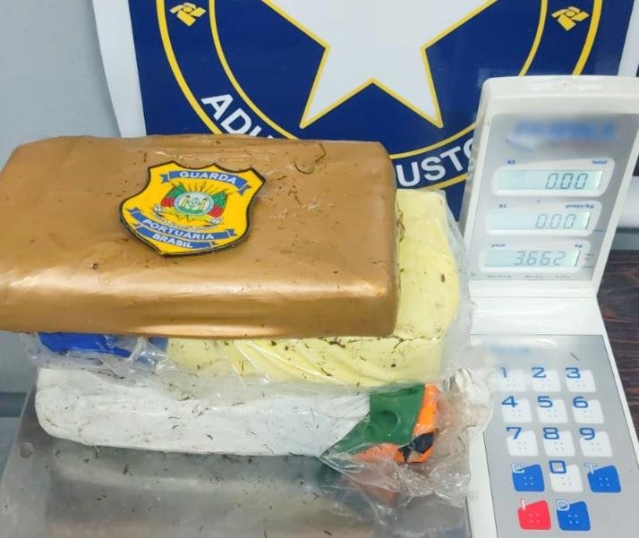 Droga estava em um local de armazenagem de mercadorias que ser&atilde;o exportadas