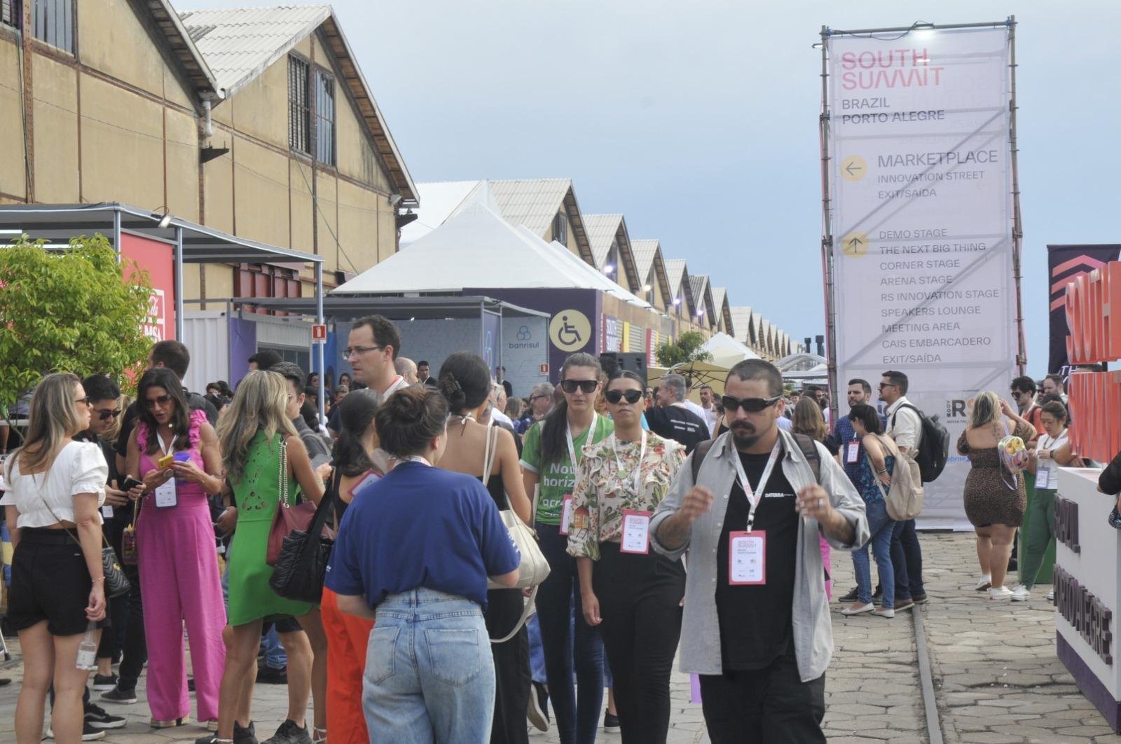 Conforme a organiza&ccedil;&atilde;o, 22 mil pessoas circularam pelo Cais Mau&aacute; nos 3 dias de evento.