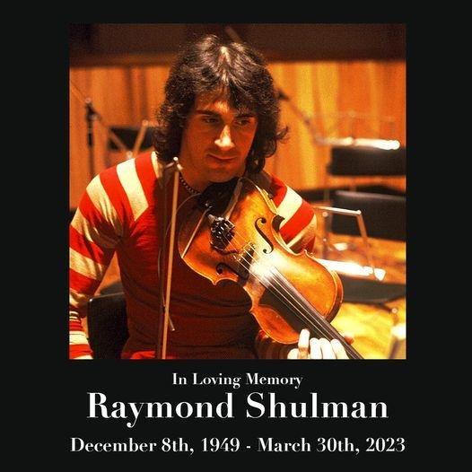 M&uacute;sico Raymond Shulman morreu, aos 73 anos, em Londres