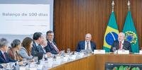 Presidente retomou as agendas nesta segunda-feira no Palácio do Planalto, sede do Executivo