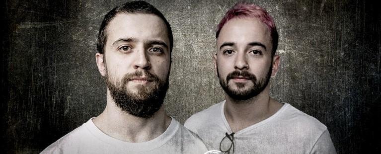 Baterista Eloy Casagrande e o guitarrista Jo&atilde;o Fl&aacute;vio Hanysz