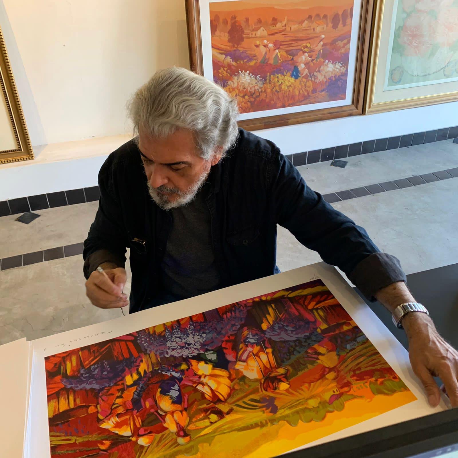 Artista pl&aacute;stico Erico Santos