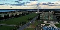 Vista aérea em Brasília