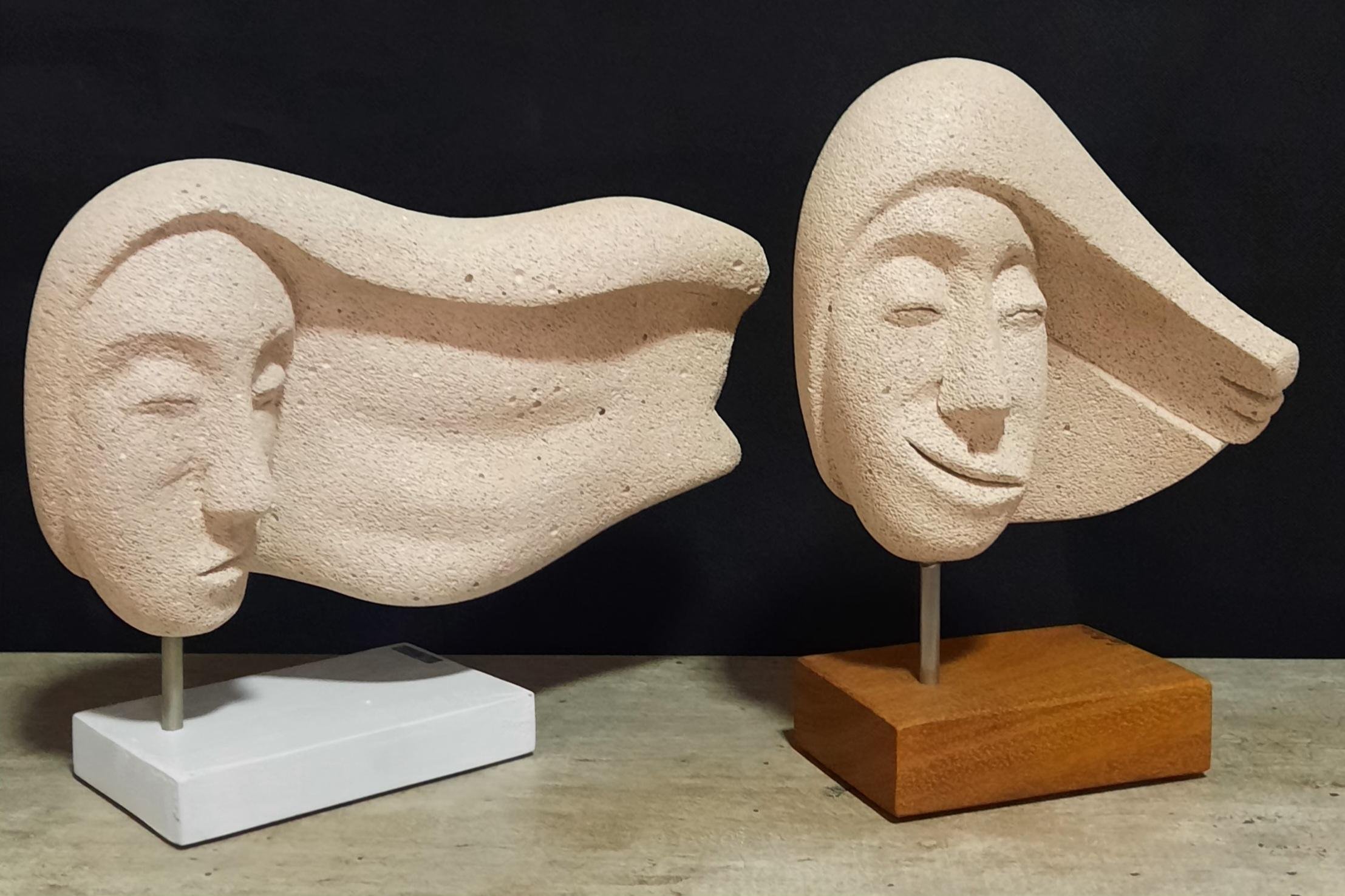 Obras do escultor Leo Mathias na exposi&ccedil;&atilde;o &ldquo;Energia de Alguns Femininos&hellip;&rdquo;