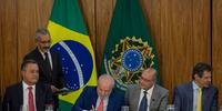 Presidente Lula e ministros
