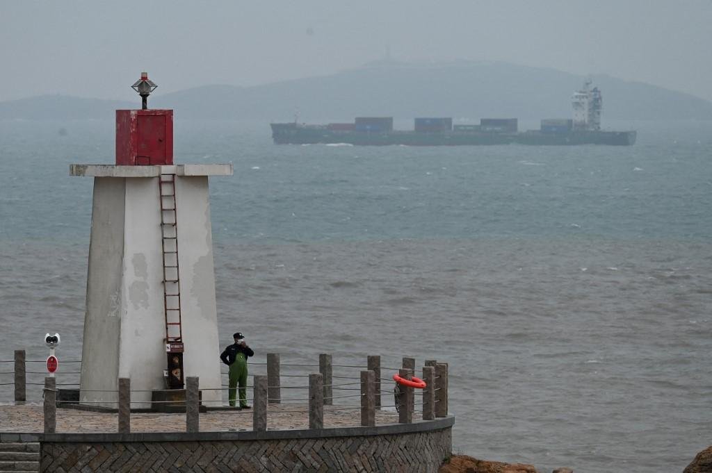 Vigil&acirc;ncia no ponto mais pr&oacute;ximo do territ&oacute;rio chin&ecirc;s