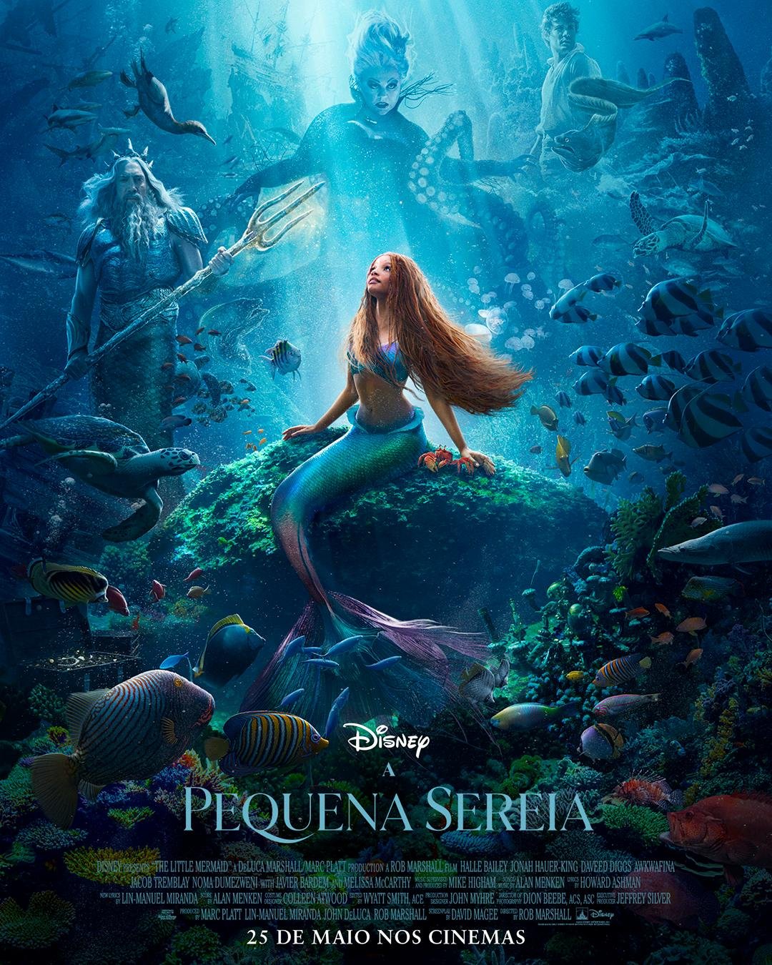 Imagem da nova vers&atilde;o de 'A Pequena Sereia'