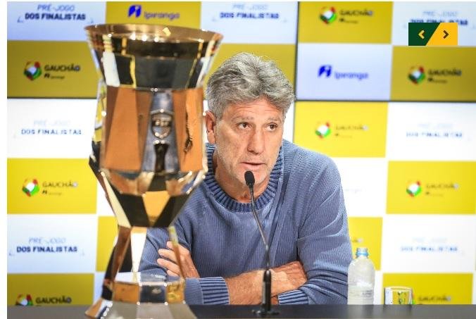 Renato falou sobre a decis&atilde;o deste s&aacute;bado