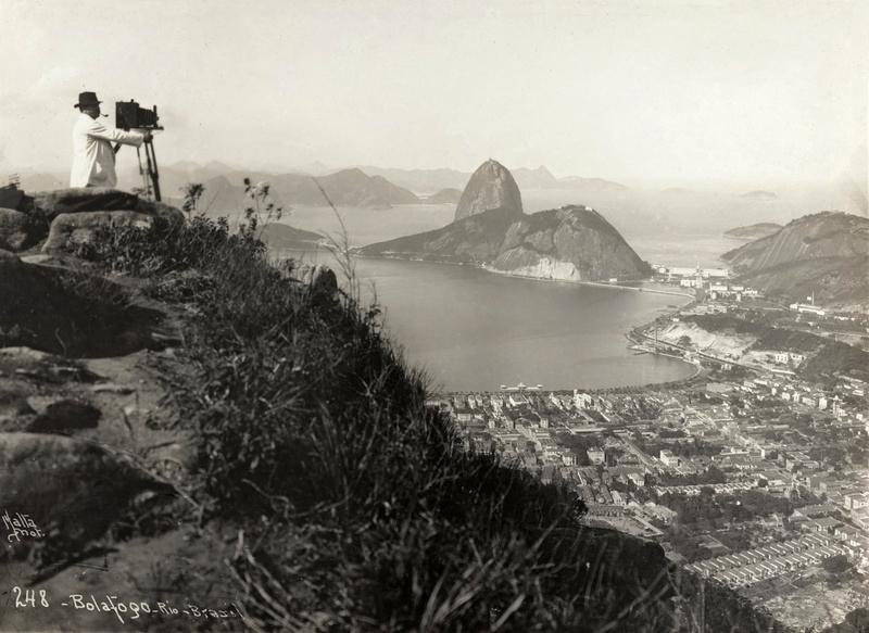 Vista de Botafogo e P&atilde;o de A&ccedil;&uacute;car, Rio de Janeiro. 1910 (circa).