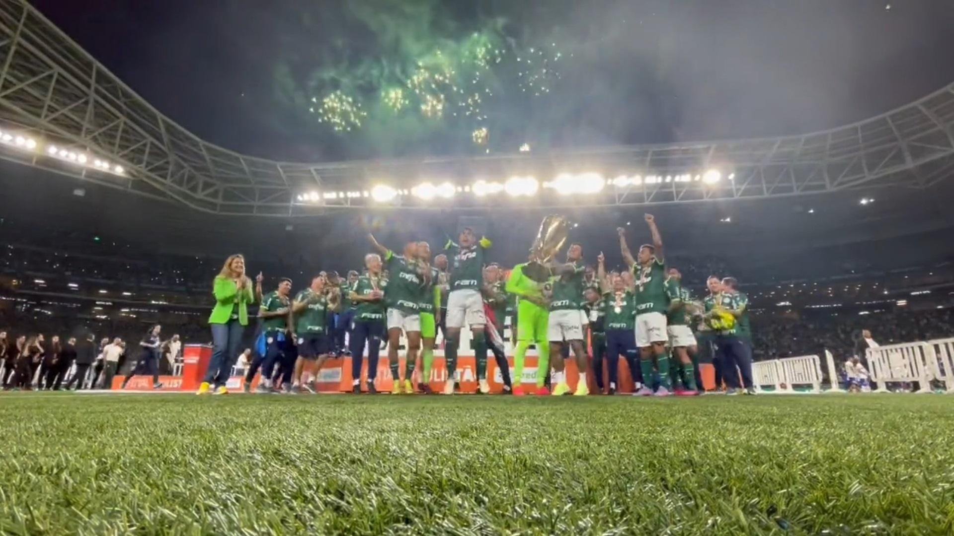 Festa do t&iacute;tulo no Allianz Parque