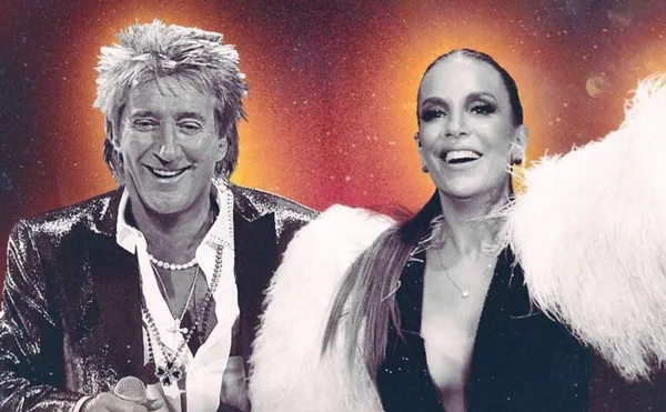 Rod Stewart e Ivete Sangalo no projeto  Legends in Concert