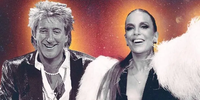 Rod Stewart e Ivete Sangalo no projeto  Legends in Concert