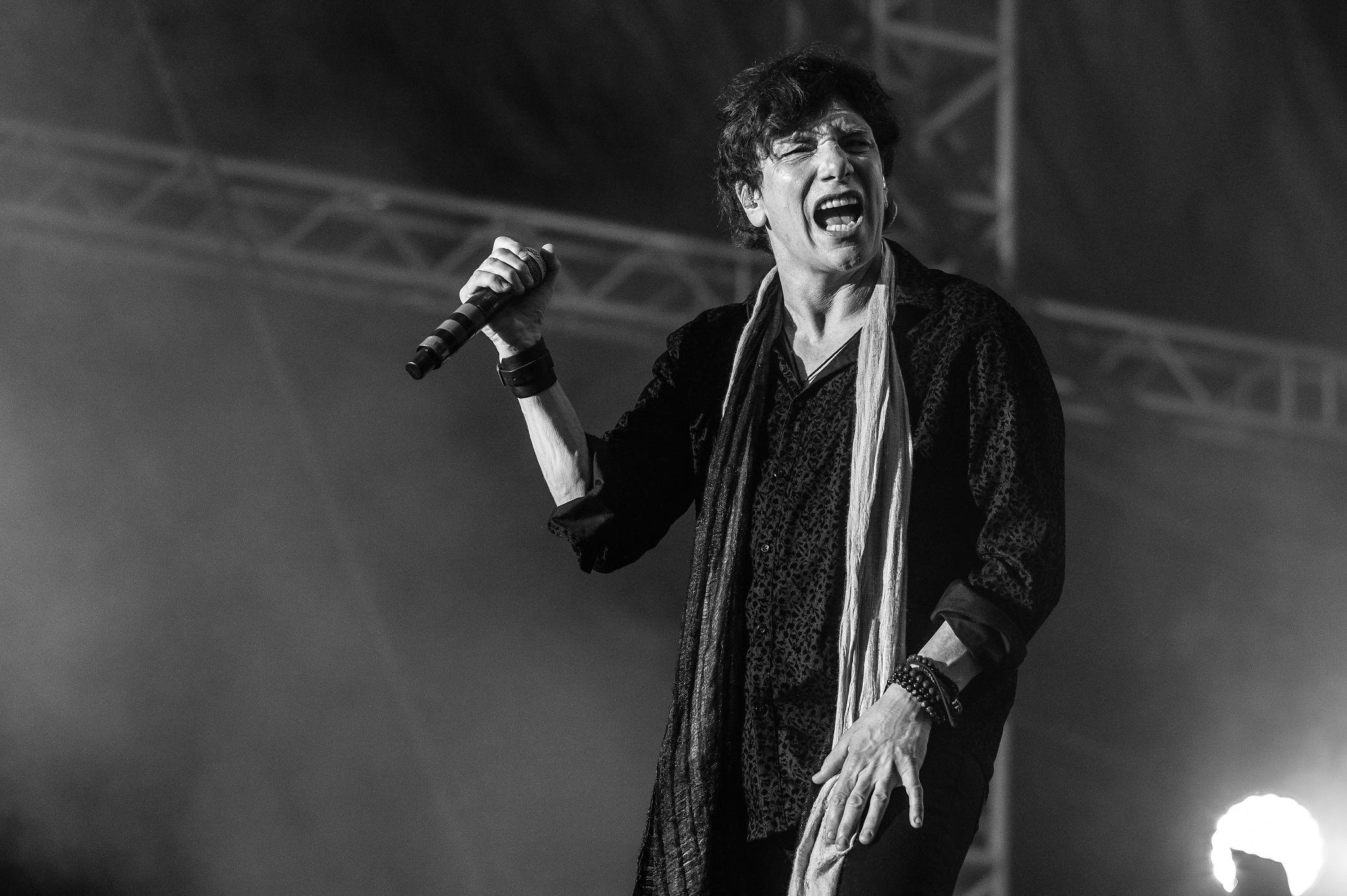 O vocalista Eric Martin (Mr. Big)