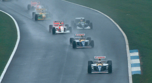Senna em persegui&ccedil;&atilde;o &agrave;s Williams
