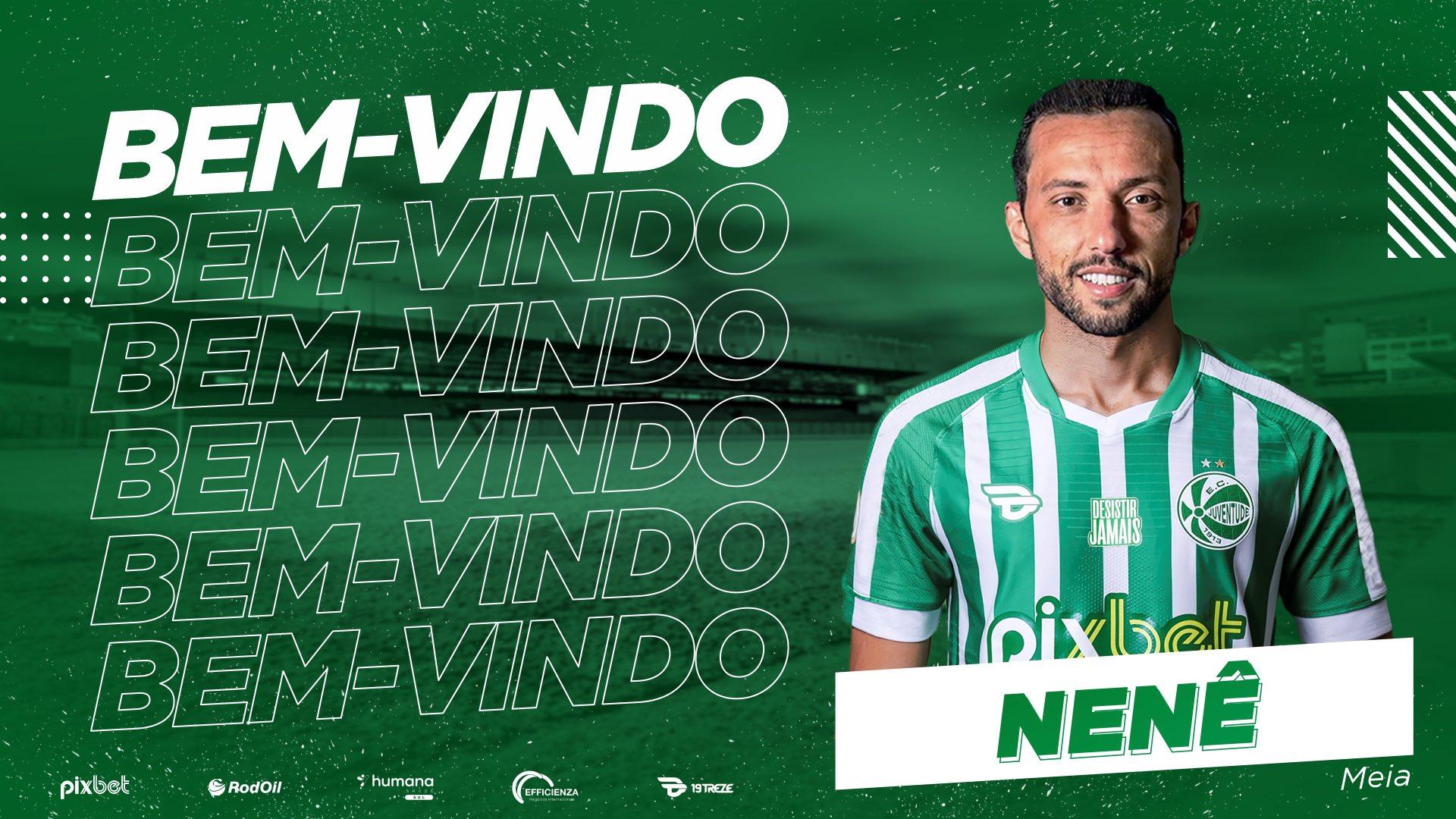 Nen&ecirc; &eacute; refor&ccedil;a para a S&eacute;rie B do Brasileir&atilde;o