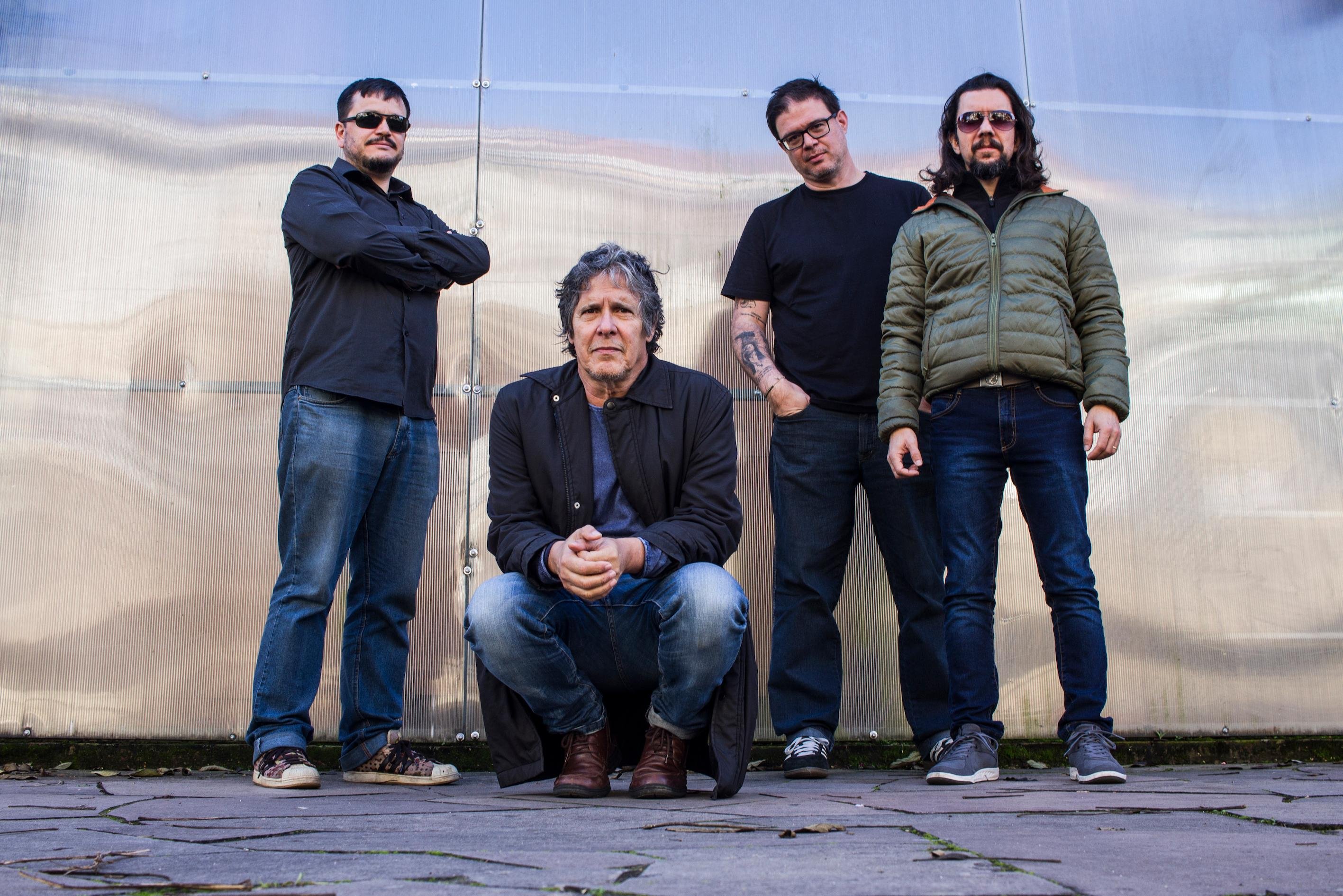 Os Blackbagual com Rodrigo Rheinheimer, Bebeto Alves, Marcelo Corsetti e Luke Faro