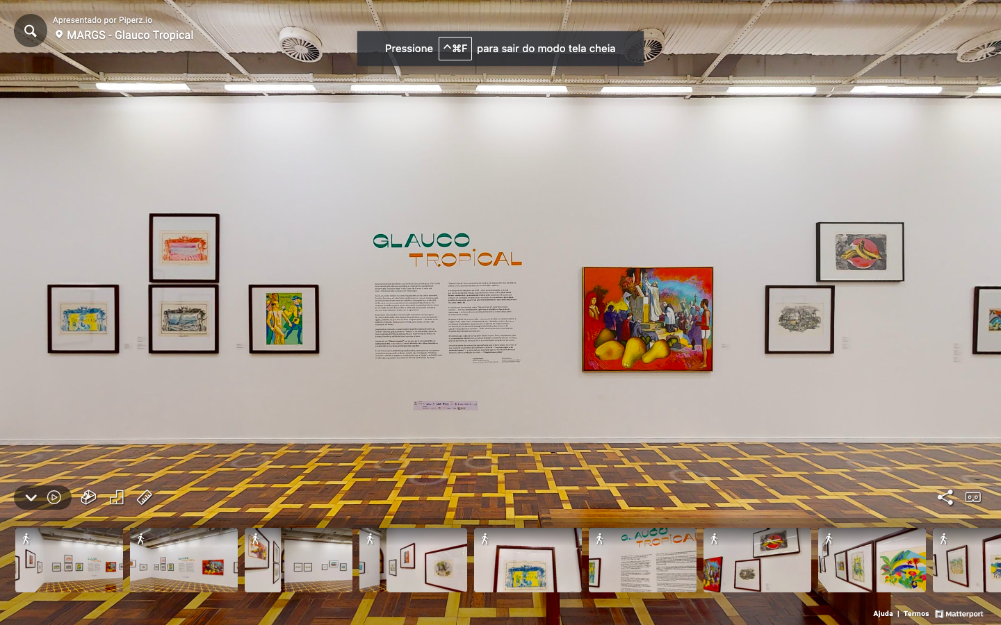 Tour virtual da exposi&ccedil;&atilde;o &ldquo;Glauco Rodrigues &mdash; Tropical&rdquo;