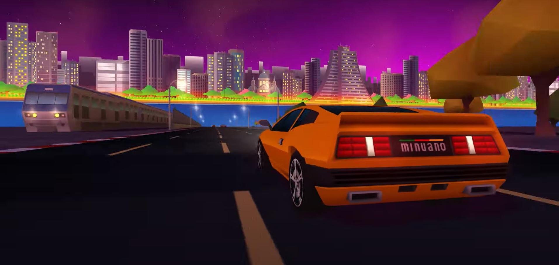 Porto Alegre foi homenageado pelo Aquiris em 2020 com duas pistas no Horizon Chase em Porto Alegre
