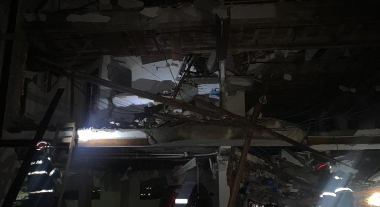 Quatro v&iacute;timas foram socorridas pelos Bombeiros e pelo Samu