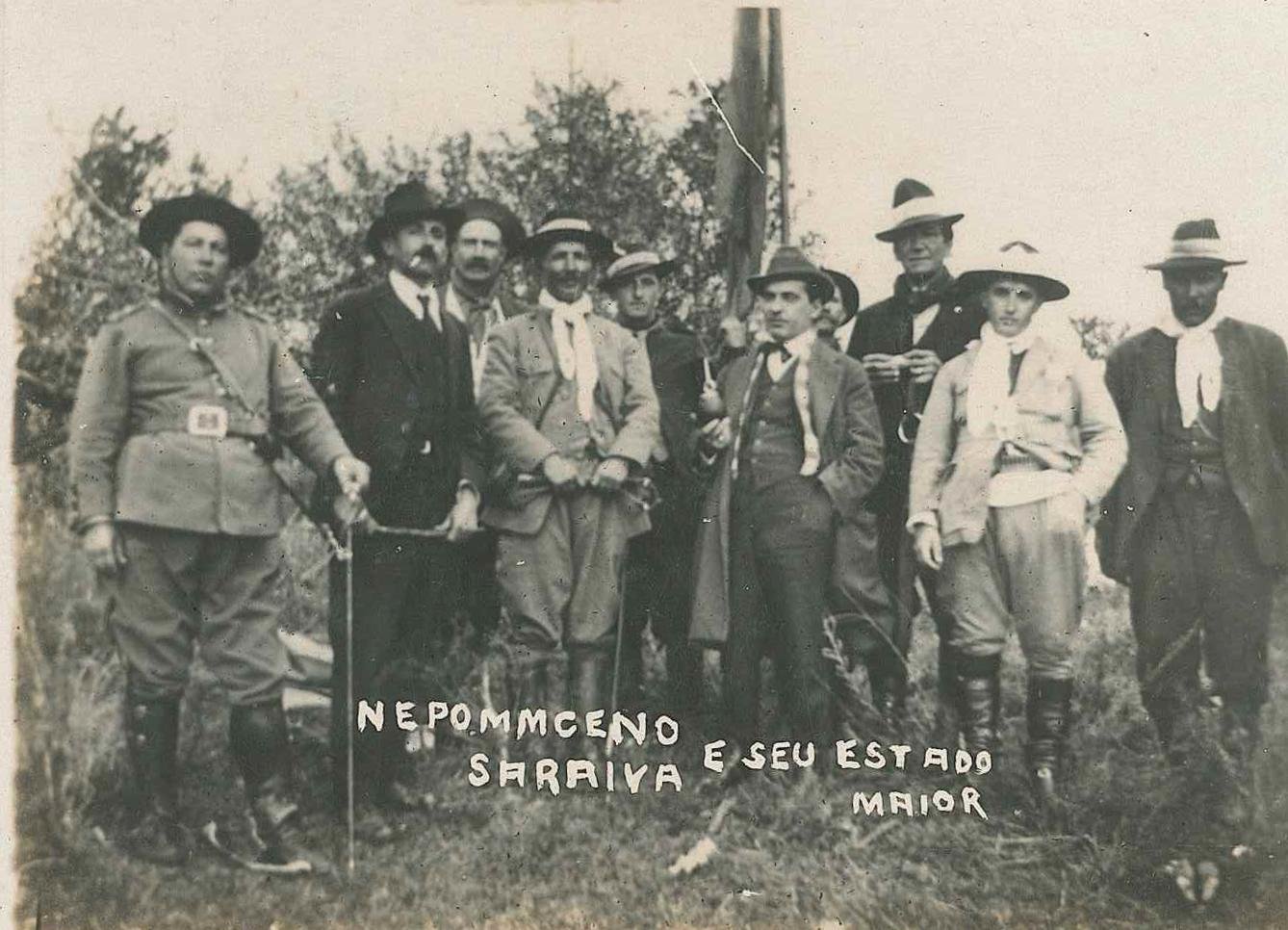 Nepomuceno Saraiva e seu Estado-Maior