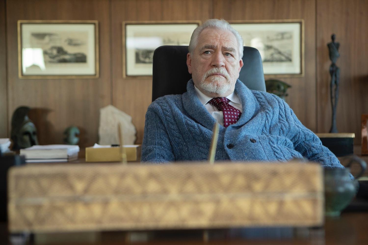 Brian Cox em cena da s&eacute;rie 'Succession'